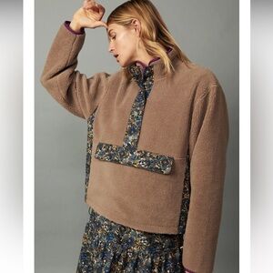 Current Air Reversible Sherpa Fleece Pullover